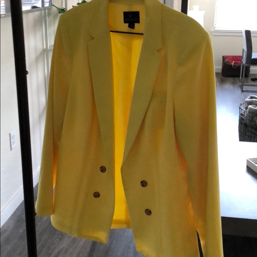 Yellow Blazer
